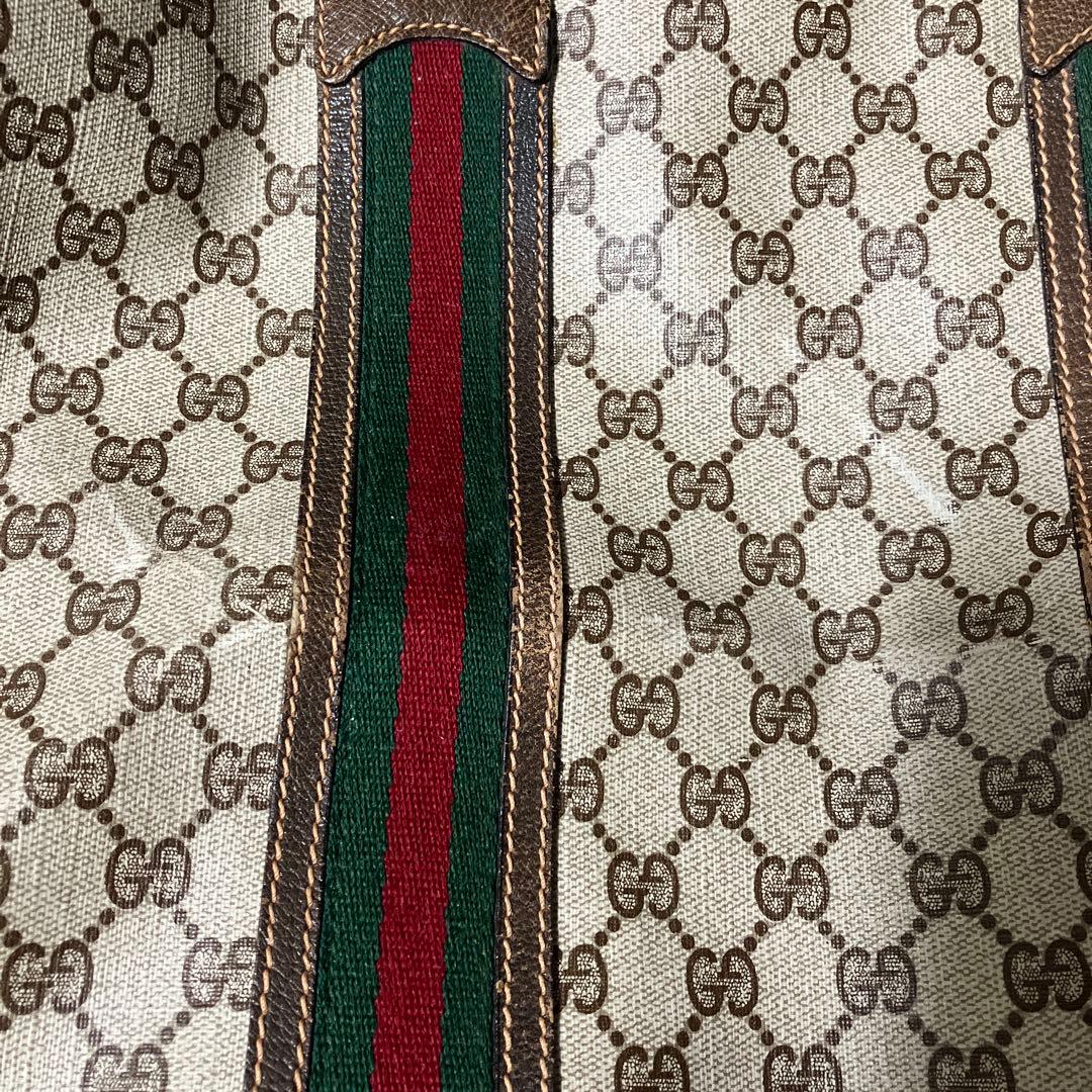 オールドグッチ、ボストンバッグ