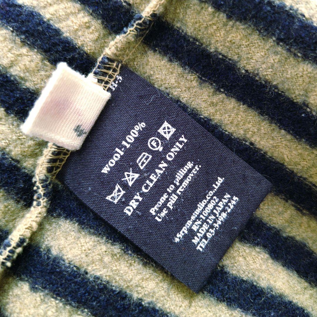 45rpm& 圧縮ウールボーダーニットセーター 3