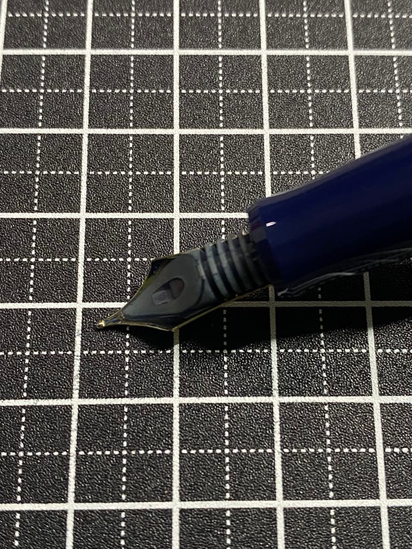 PILOT CUSTOM74 Dark-Blue 網目　万年筆　字幅M