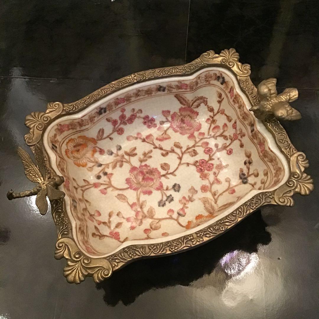 ☆未使用品☆小物入れ　雑貨 アンティーク風 レトロ