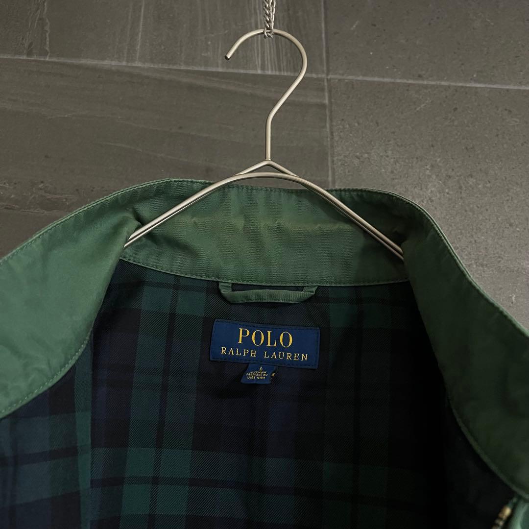 現行 正規品 ポロ ラルフローレン スウィングトップ 緑 アウター グリーン L