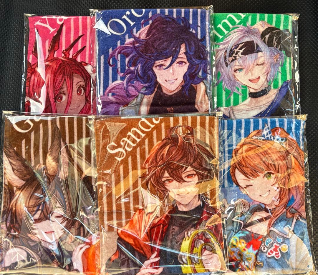 ラウンドワン限定　グランブルーファンタジー　マフラータオル　コンプリートセット