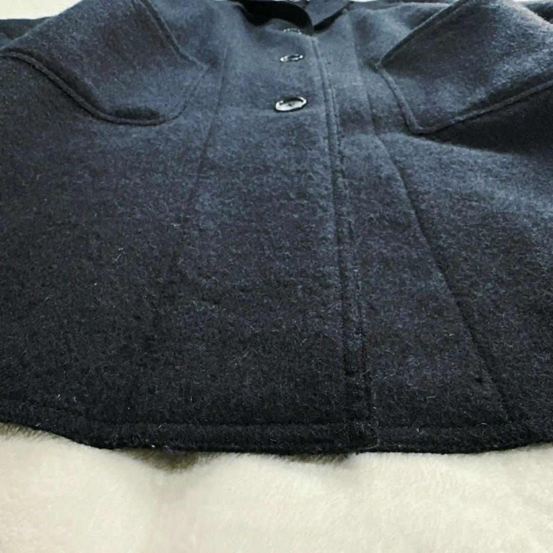 極美品 マーガレットハウエル S メルトン コート FOX BROTHERS