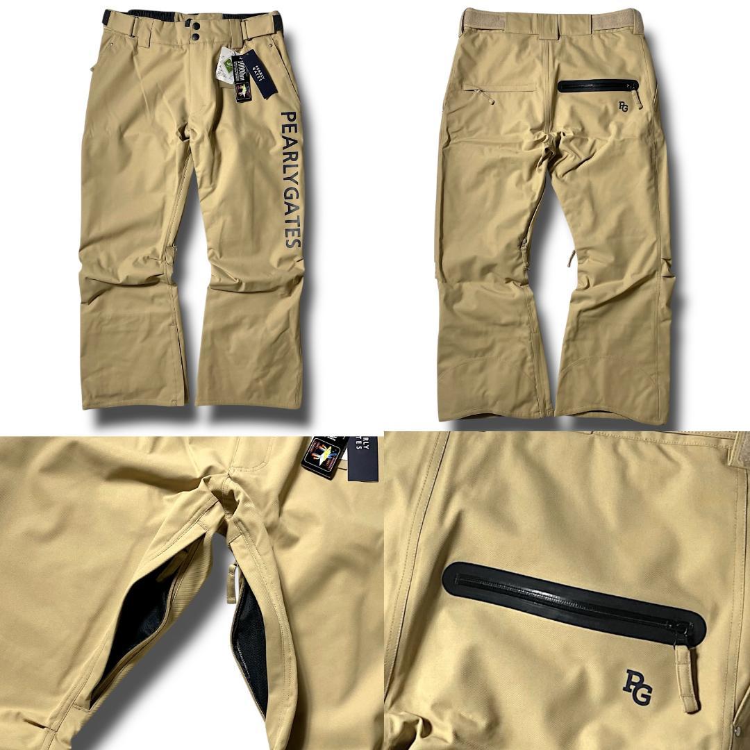 M 定価104500円 パーリーゲイツ 上下セット スノーウェア スノボ BEG