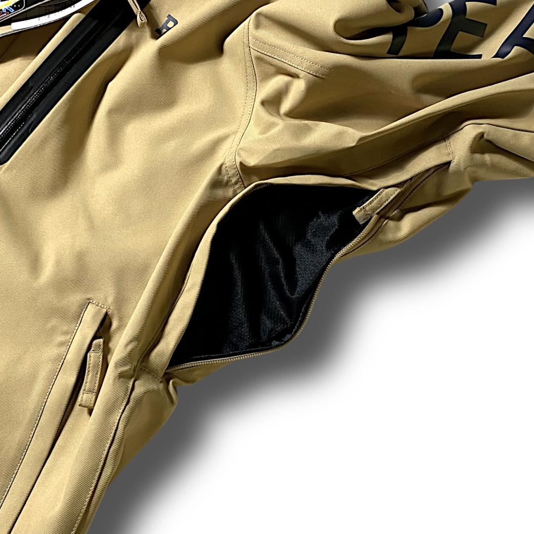 M 定価104500円 パーリーゲイツ 上下セット スノーウェア スノボ BEG