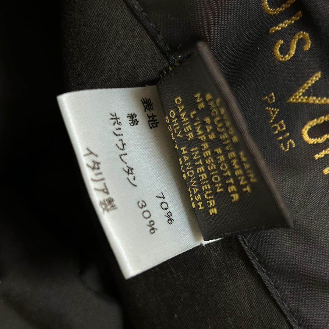 LOUIS VUITTON オイルドコート オイル加工 ダミエステンカラーコート