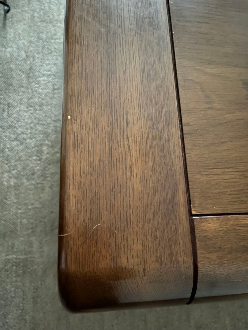 【カリモク】天然木無垢材ローテーブル