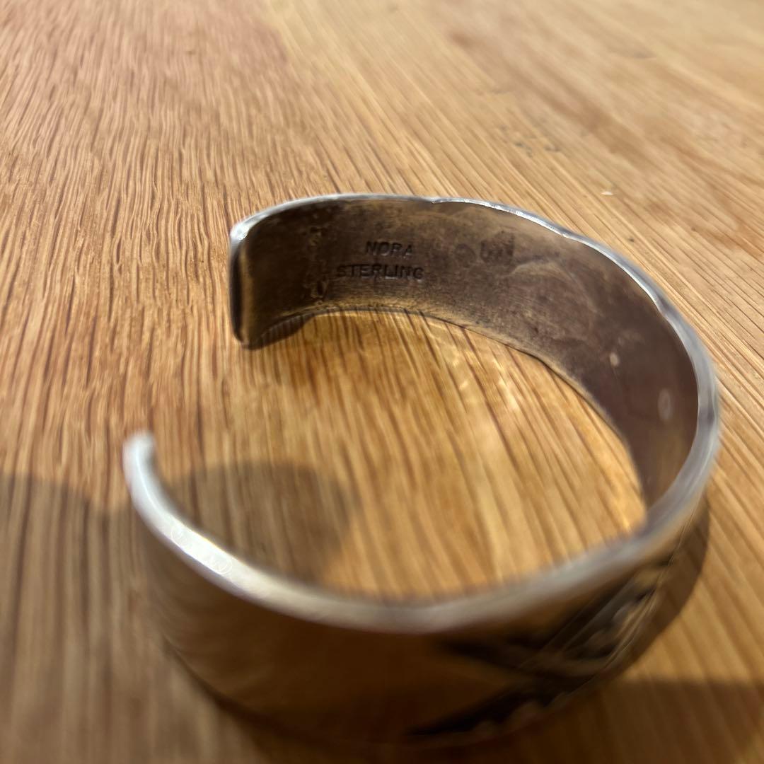 E*a様 【希少】NORA BILL /ノラ・ビル ナバホ バングル シルバー9