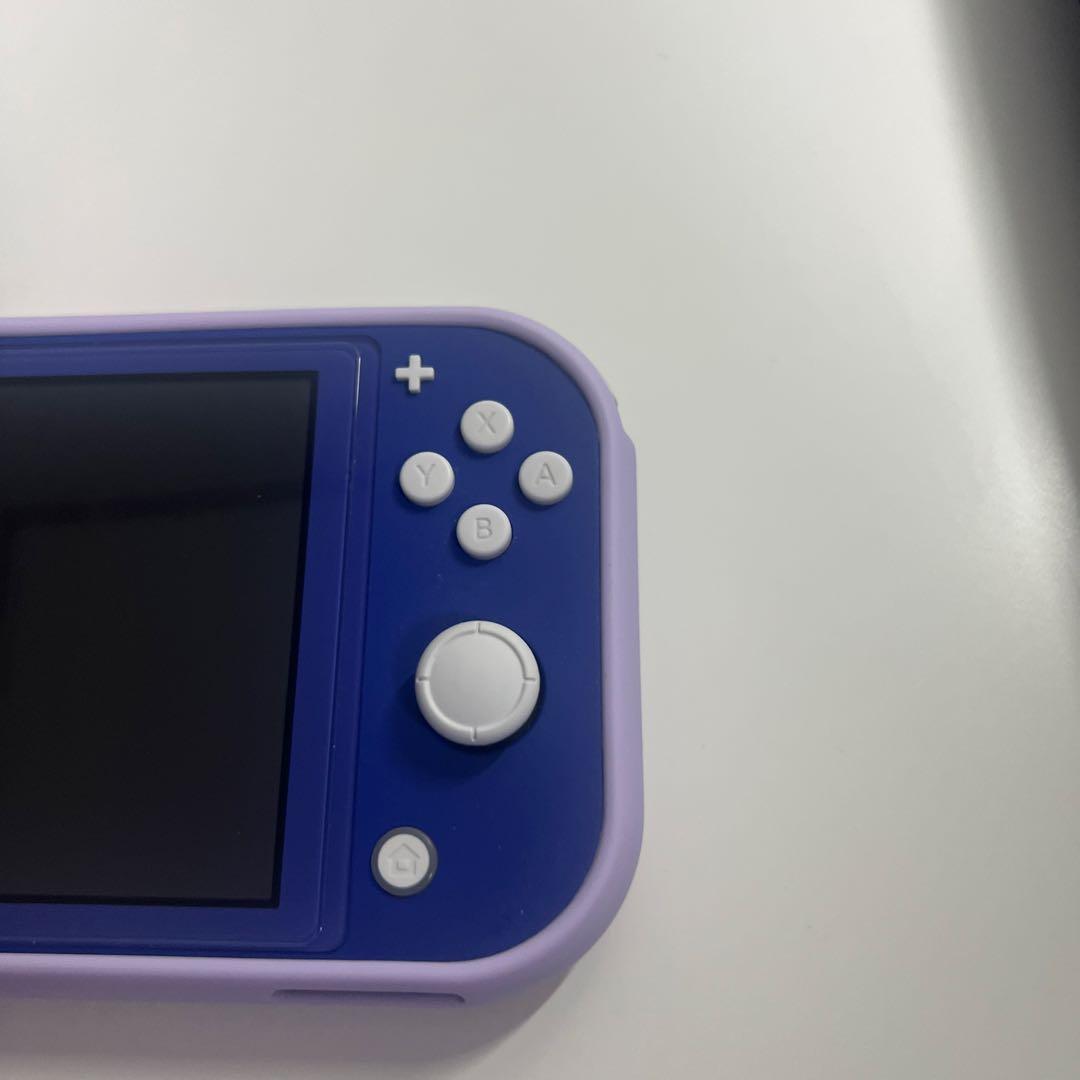 Nintendo Switch Lite パープル　カセット、ケースフィルム付き