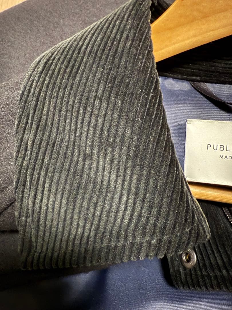 Super140s メルトンハンティングブルゾン　パブリックトウキョウ