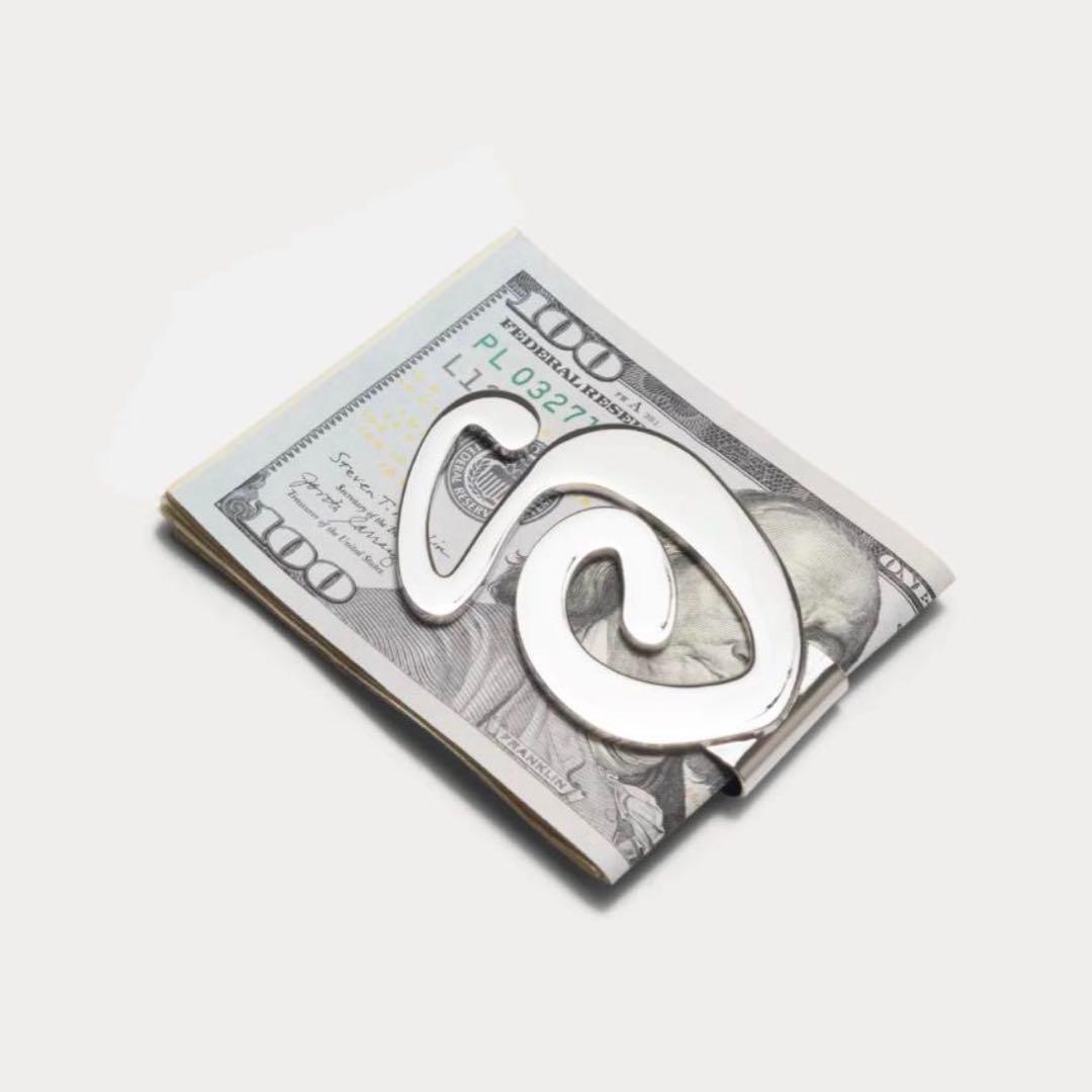 Stussy SWIRLY S MONEY CLIP マネークリップ