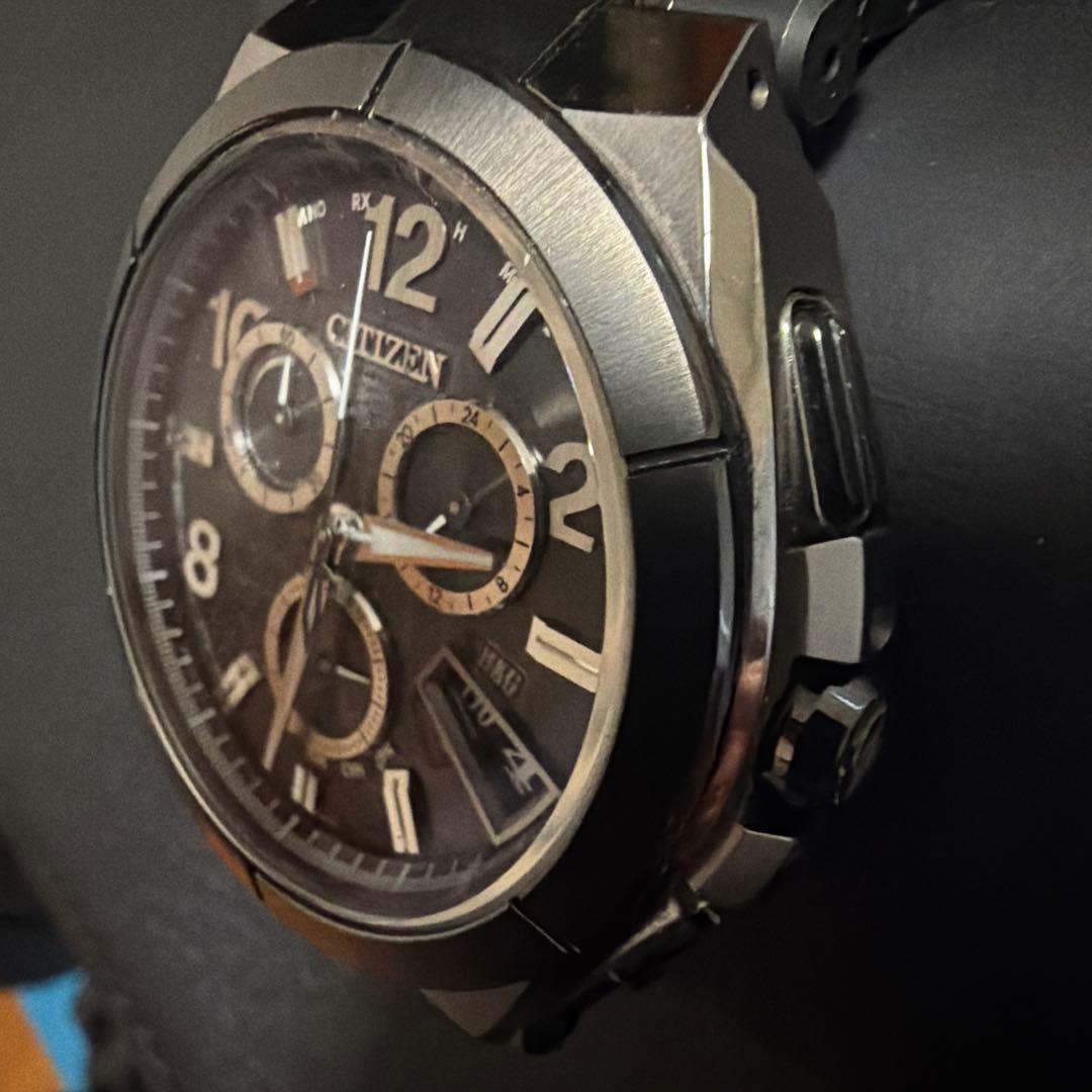 おやじ様限定版✨CITIZEN ATTESA 電波時計　BY0045-66F
