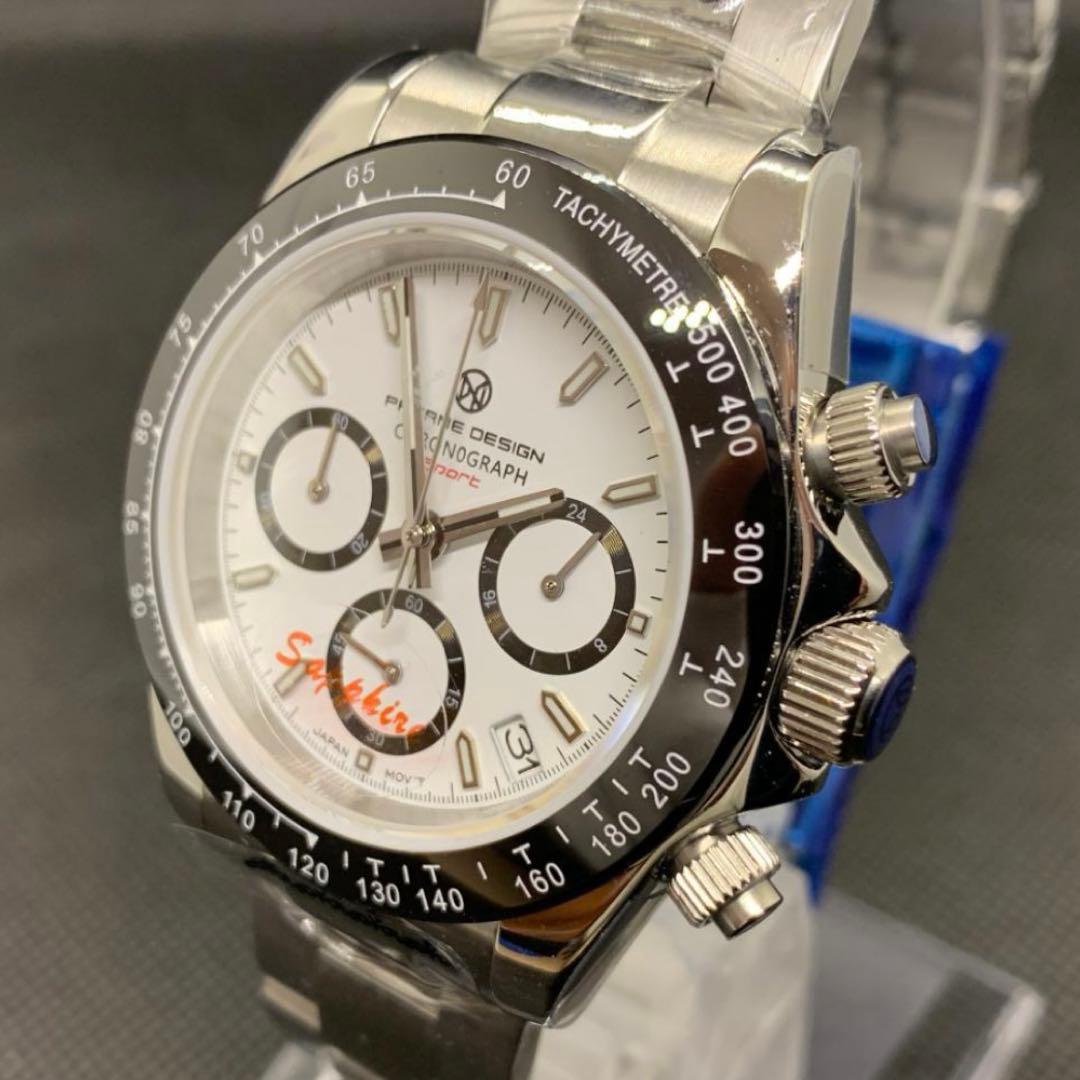 【★新品★】 腕時計 メンズ クロノグラフ デイトナタイプ クォーツ