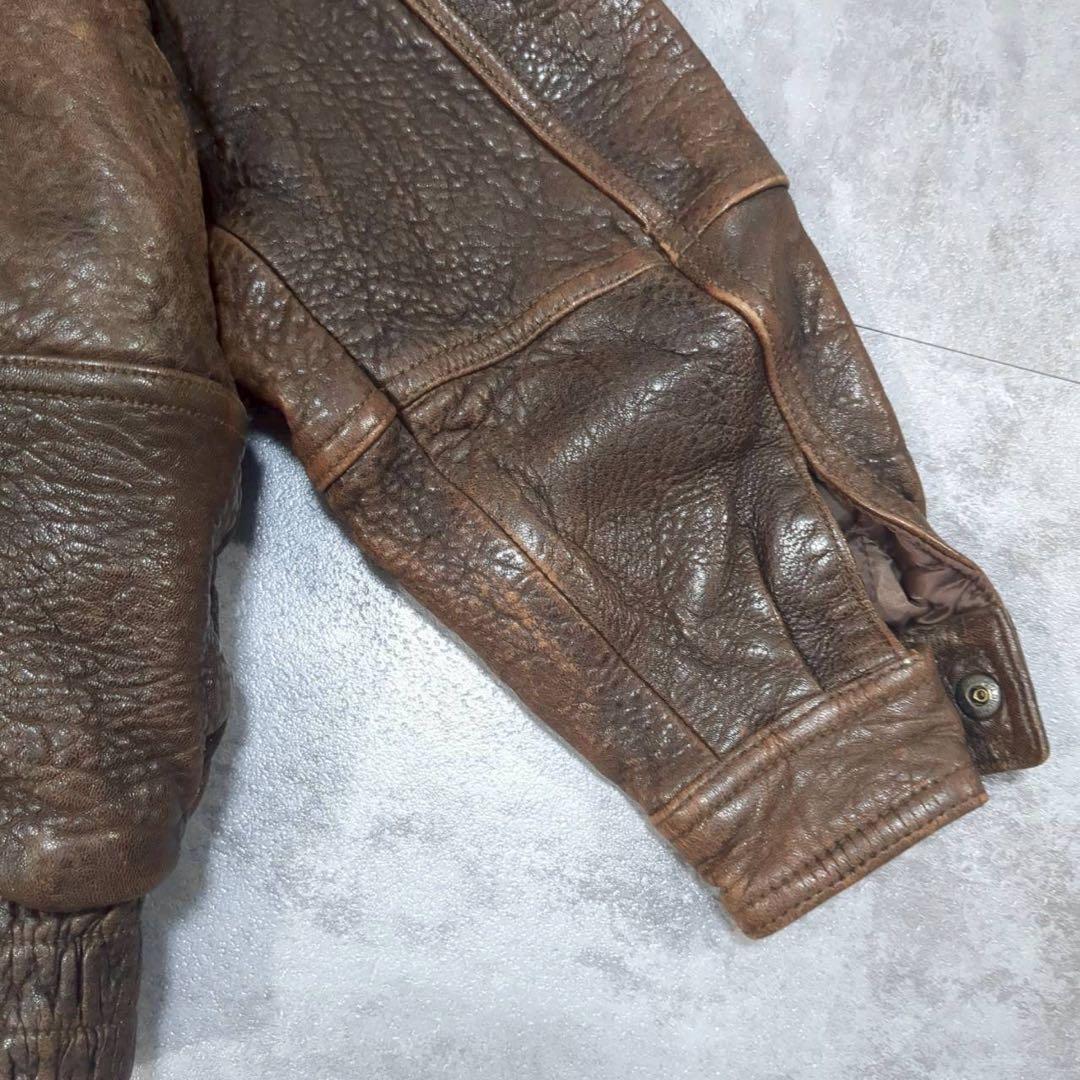 【archive】Wind Armor ラムレザー フライトジャケット 短丈 S