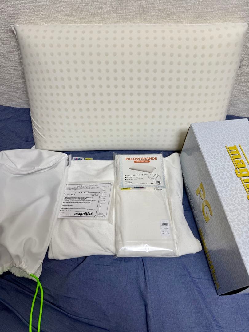 【最終値下げ】マニフレックス/枕/ピローグランデ/目立った傷や汚れなし