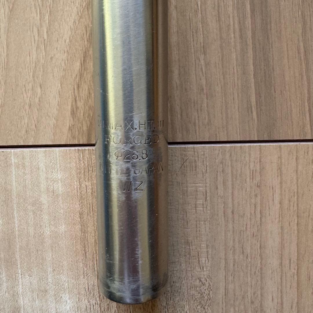 Nitto S65 シートポスト 26.8 blue lug Rivendell