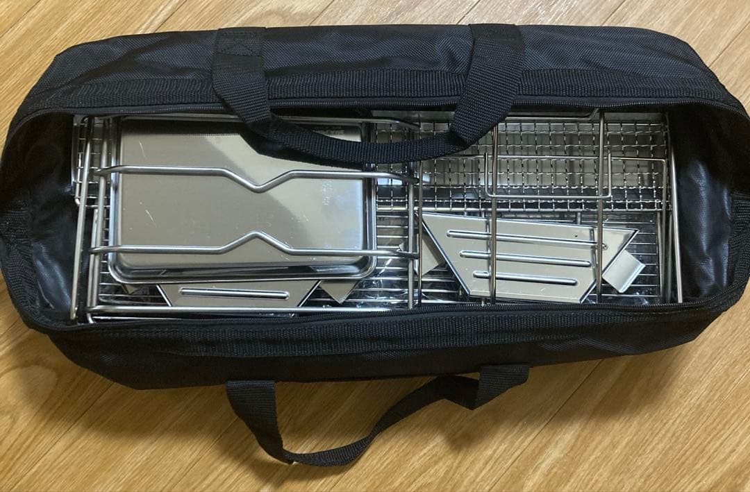 ユニセラtg-iiiロング+あぶり台＆網、ブリッジ、サイドトレー、UFケース