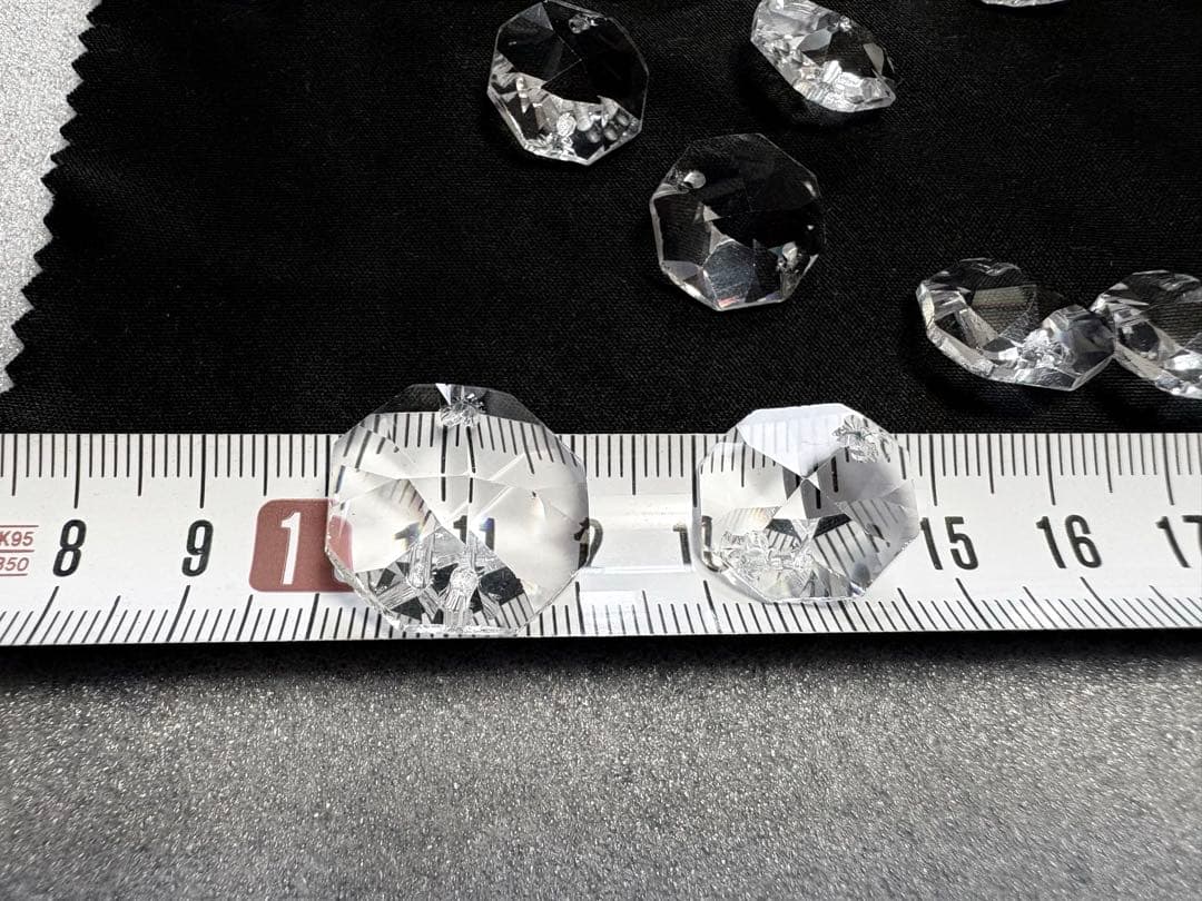 シャンデリアパーツ　クリスタルガラス Low cut crystal