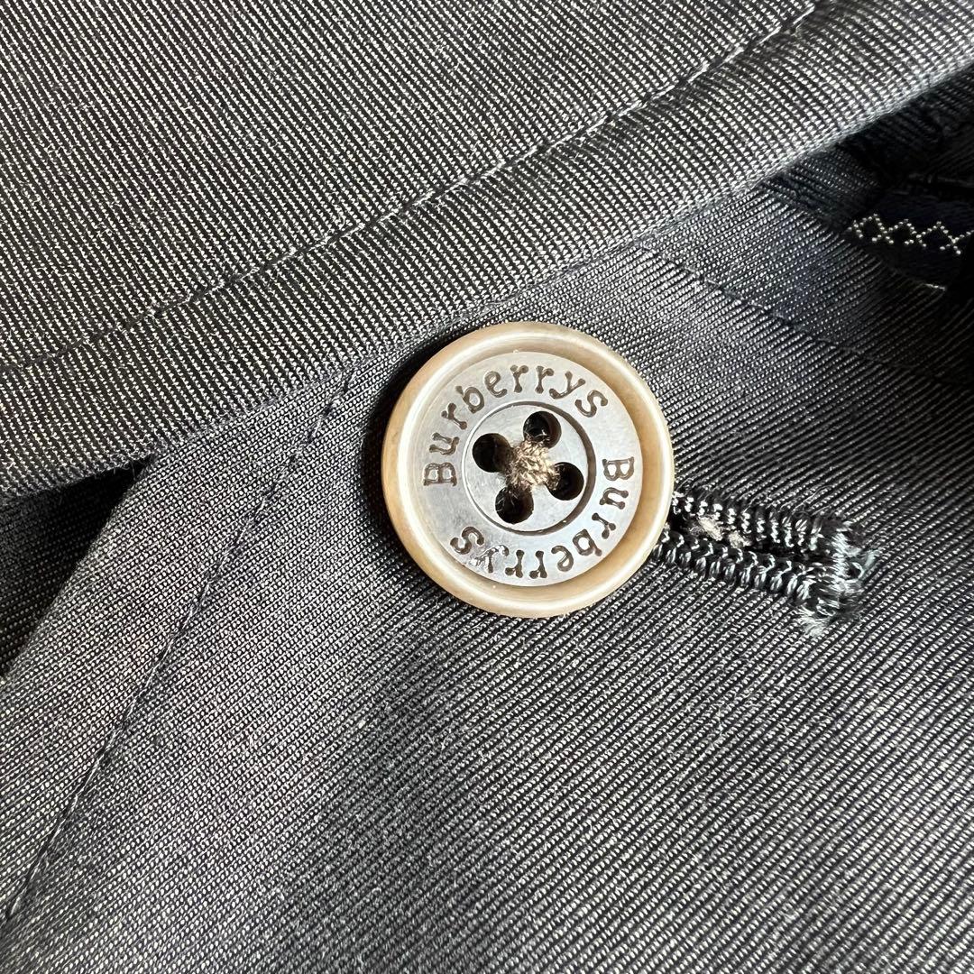 90s　バーバリーズ　トレンチコート　ライナー付　三陽商会タグ　日本製　美品　L