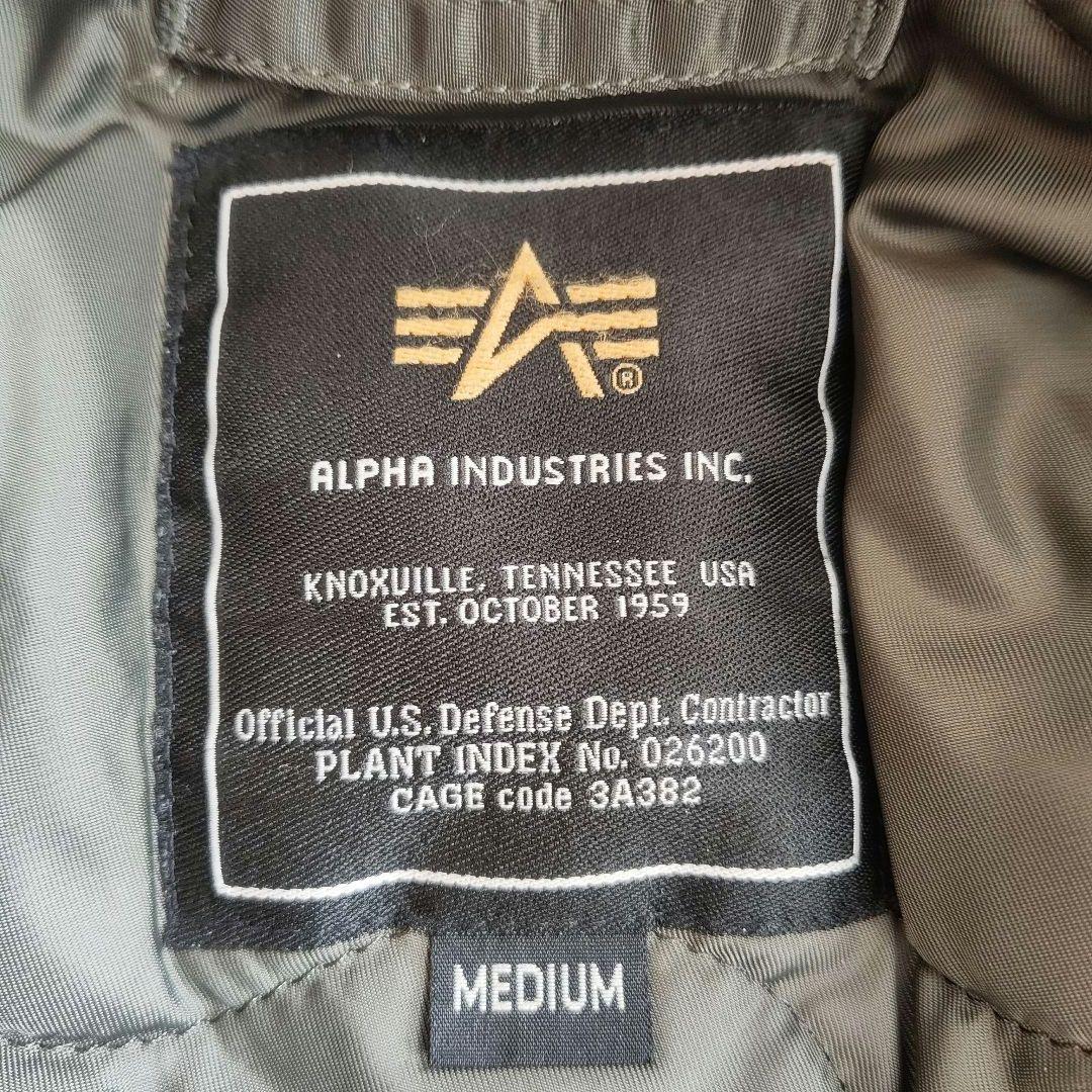 ALPHA /アルファ　フライトジャケット CWU-45CP M グレー