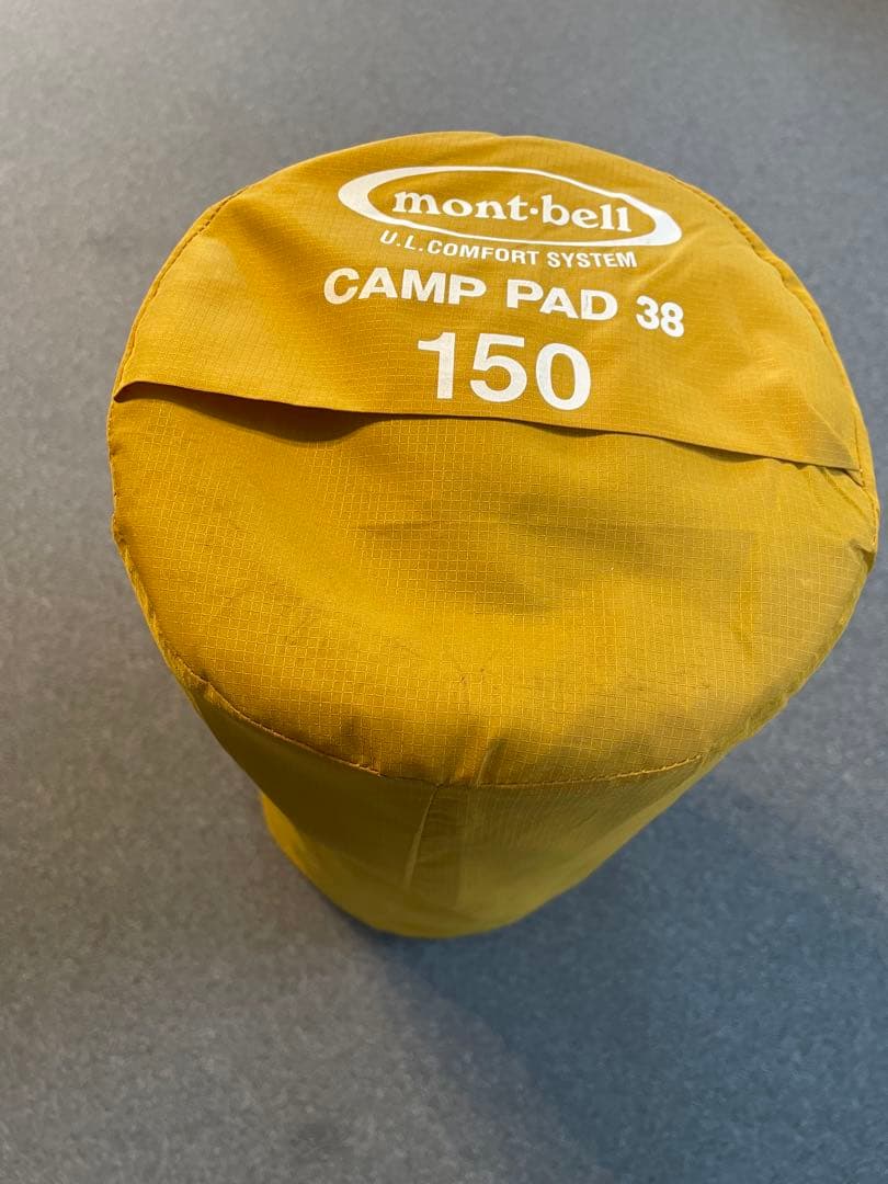 montbell Camp Pad 38 スリーピングマット 150cm ②