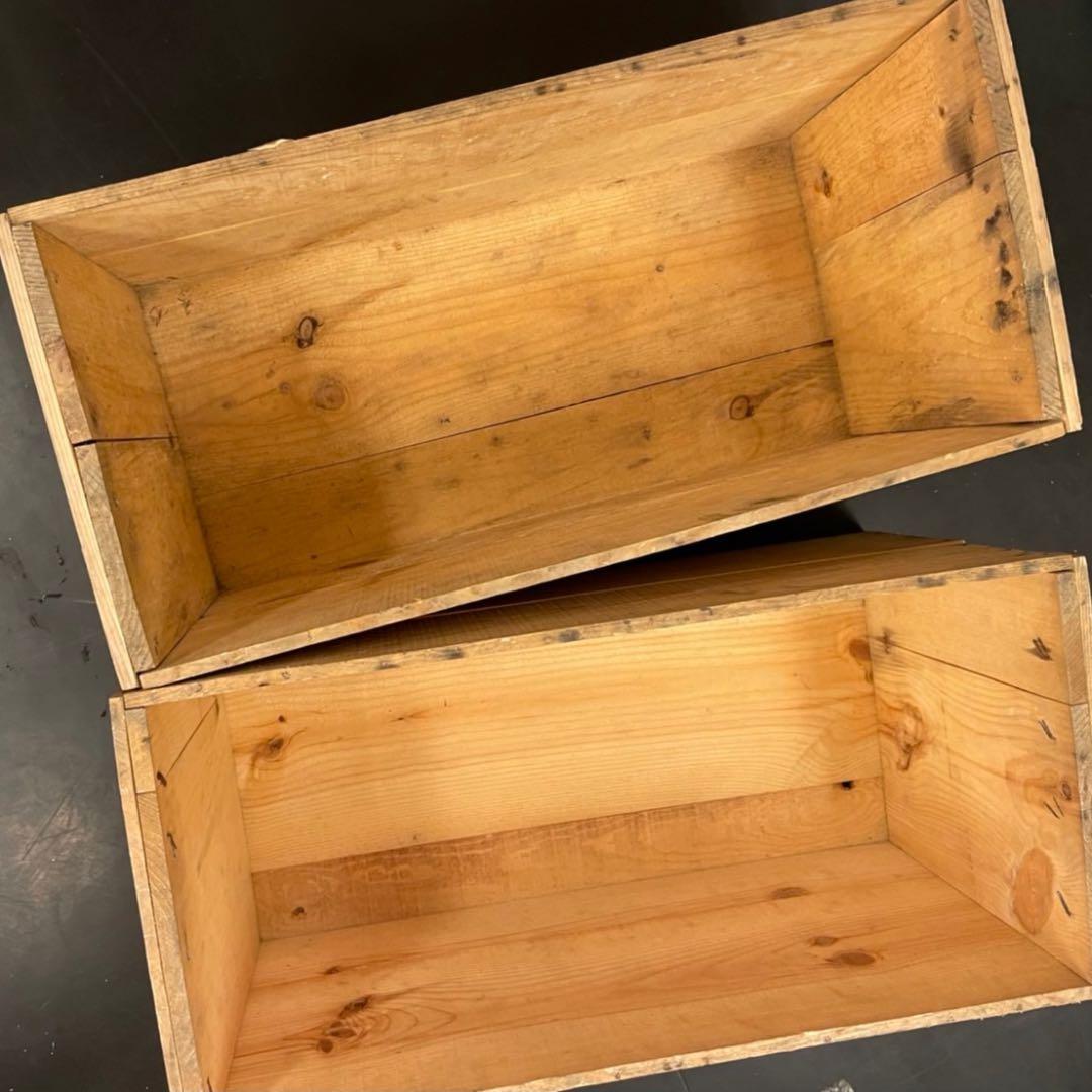 ⑫10箱セット送料無料リンゴ箱りんご箱B品木箱