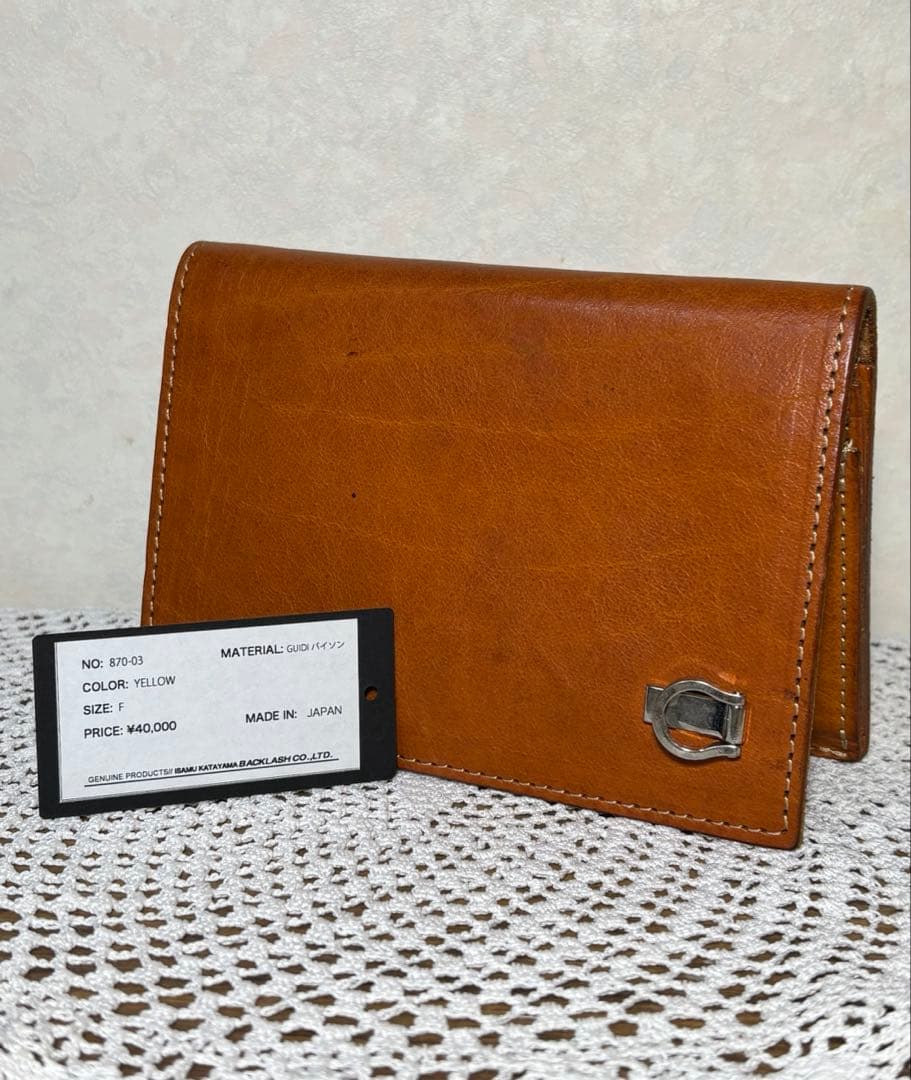 ISAMU KATAYAMA BACKLASH レザーウォレット バイソン
