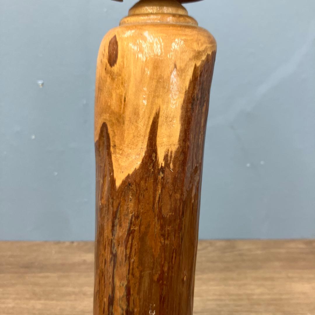 4F 昭和レトロ 希少 伝統工芸品 木彫りこけし 銘入り 三陸 2009年作