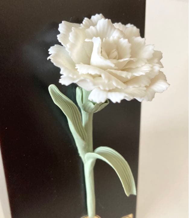 リヤドロ　＃5184 ホワイトカーネーション　リアドロ