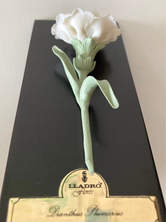 リヤドロ　＃5184 ホワイトカーネーション　リアドロ