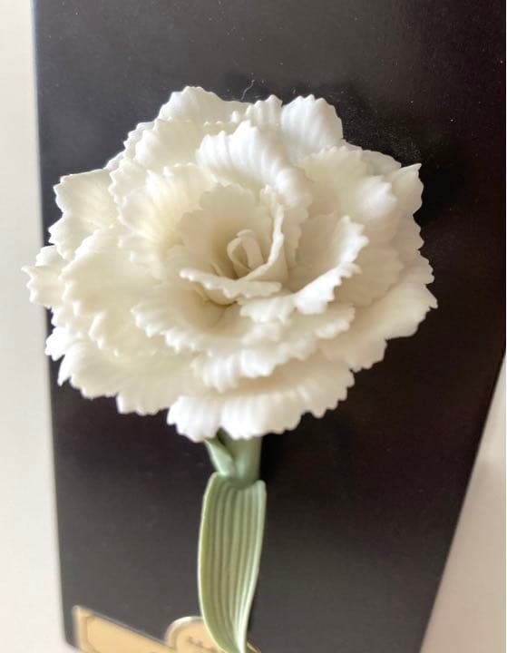 リヤドロ　＃5184 ホワイトカーネーション　リアドロ