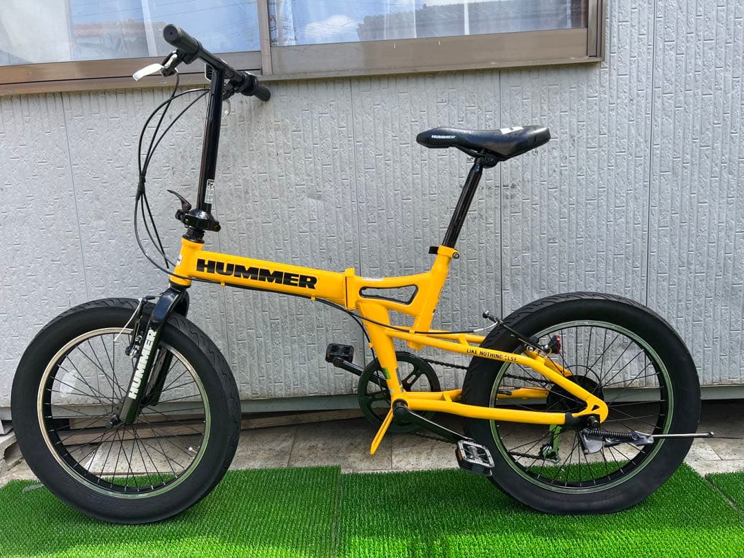 HUMMER 折りたたみ自転車 20インチ 6変速
