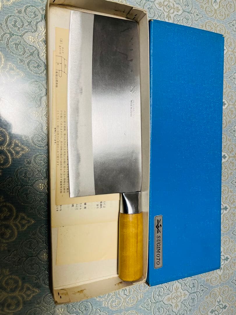 杉本刃物の中華包丁の品番4003通称3号です