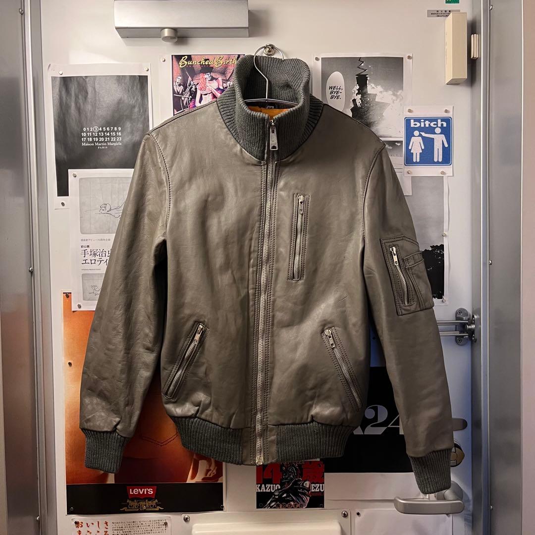 ジャケット・アウター German military/leather flight jacket