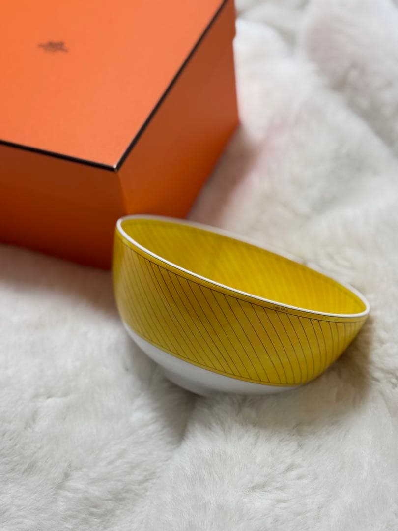 新品未使用☆ HERMES ソレイユ　ラージボウル