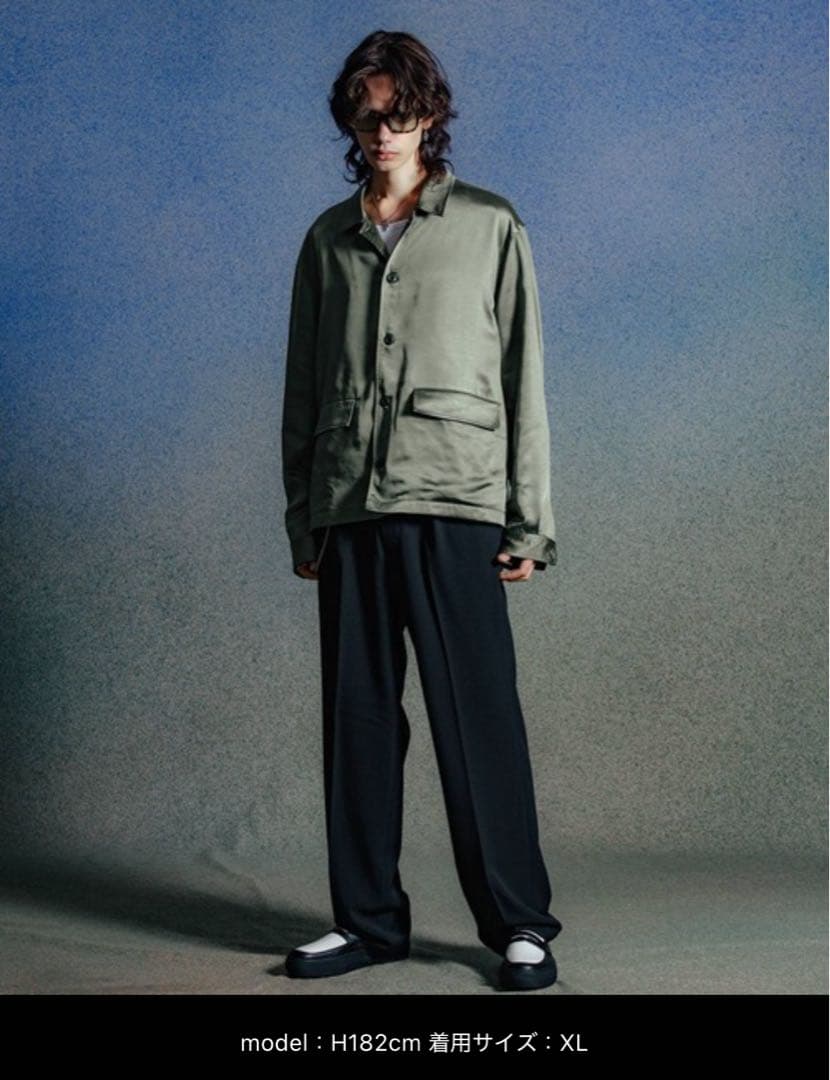 THE CRIMIE サイズLチェーンステッチ刺繍ブルゾン クライミー