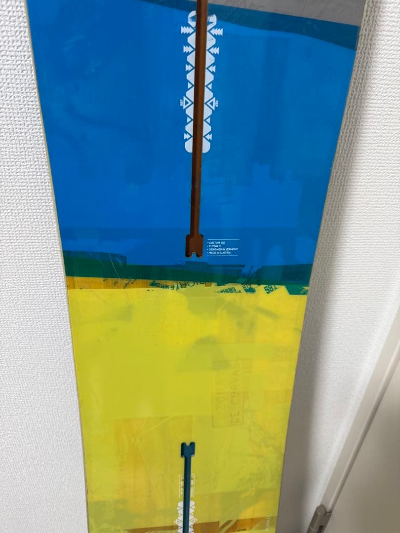 【送料込】Burton CustomフライングV 148cm