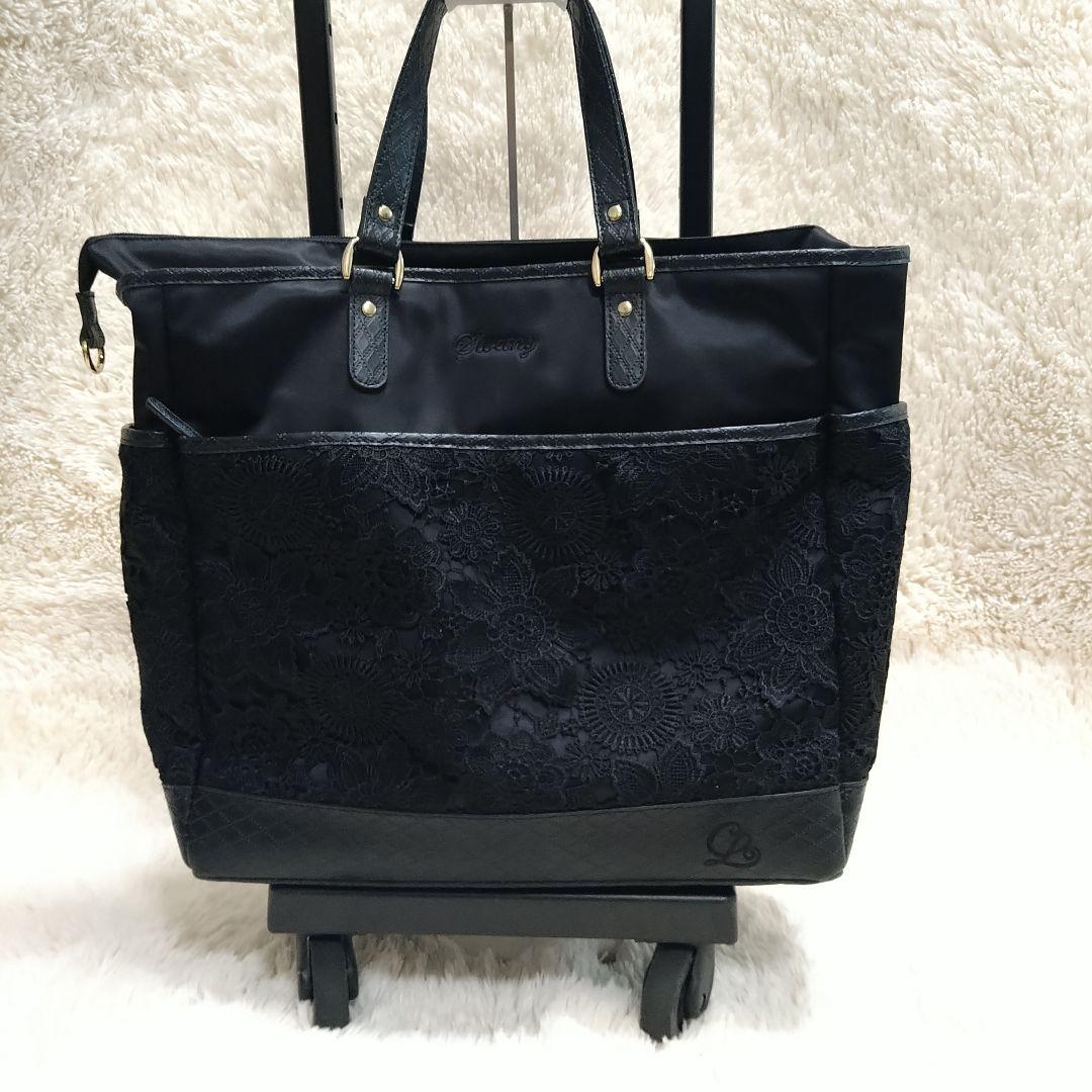 レア【スワニー】近沢レース店コラボ キャリーバッグ タイヤ４輪