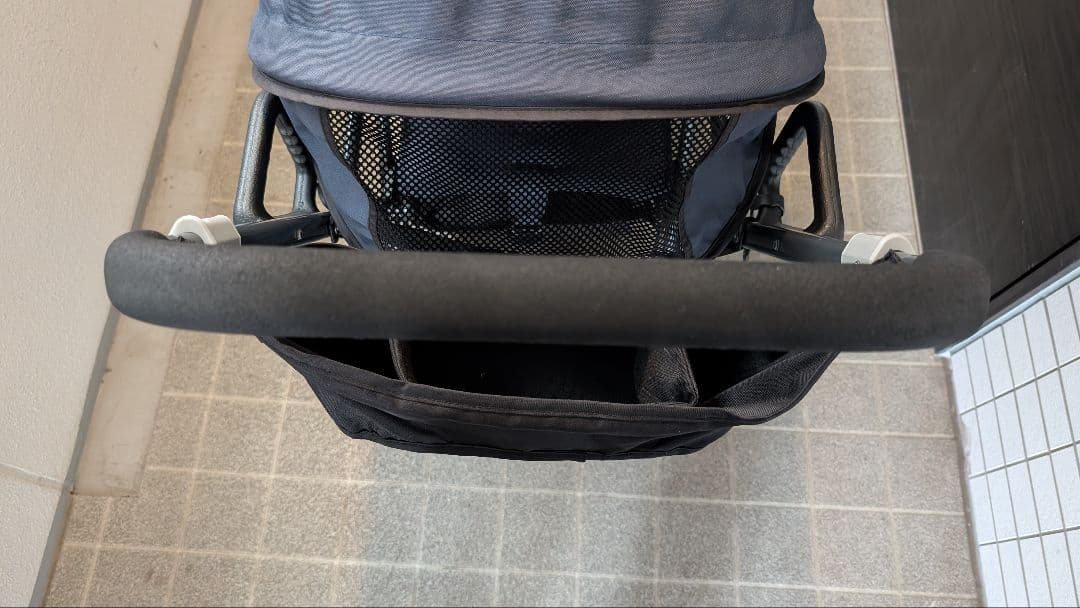 ​【新品レインカバー付】KATOJI 二人でゴー 2人乗りベビーカー ネイビー