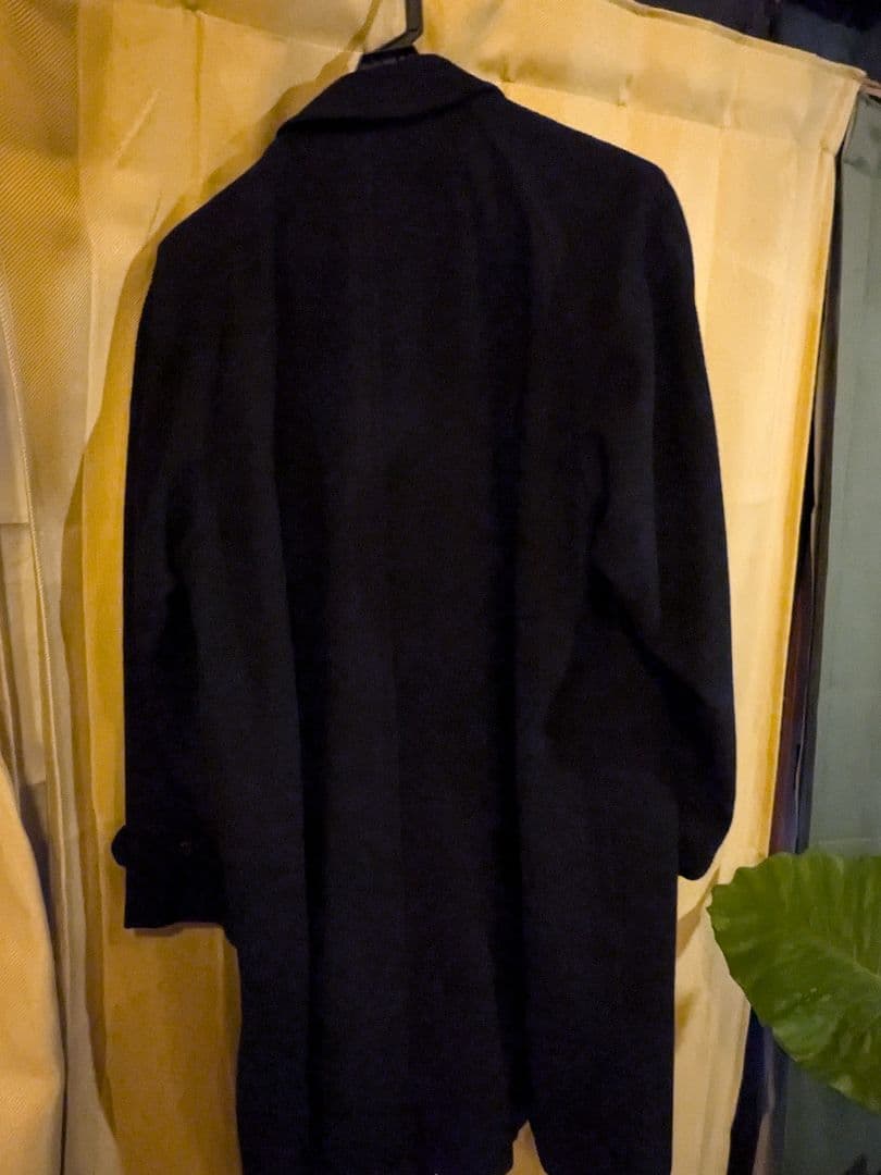 COMME des GARCONS HOMMEステンカラーウールコート80s