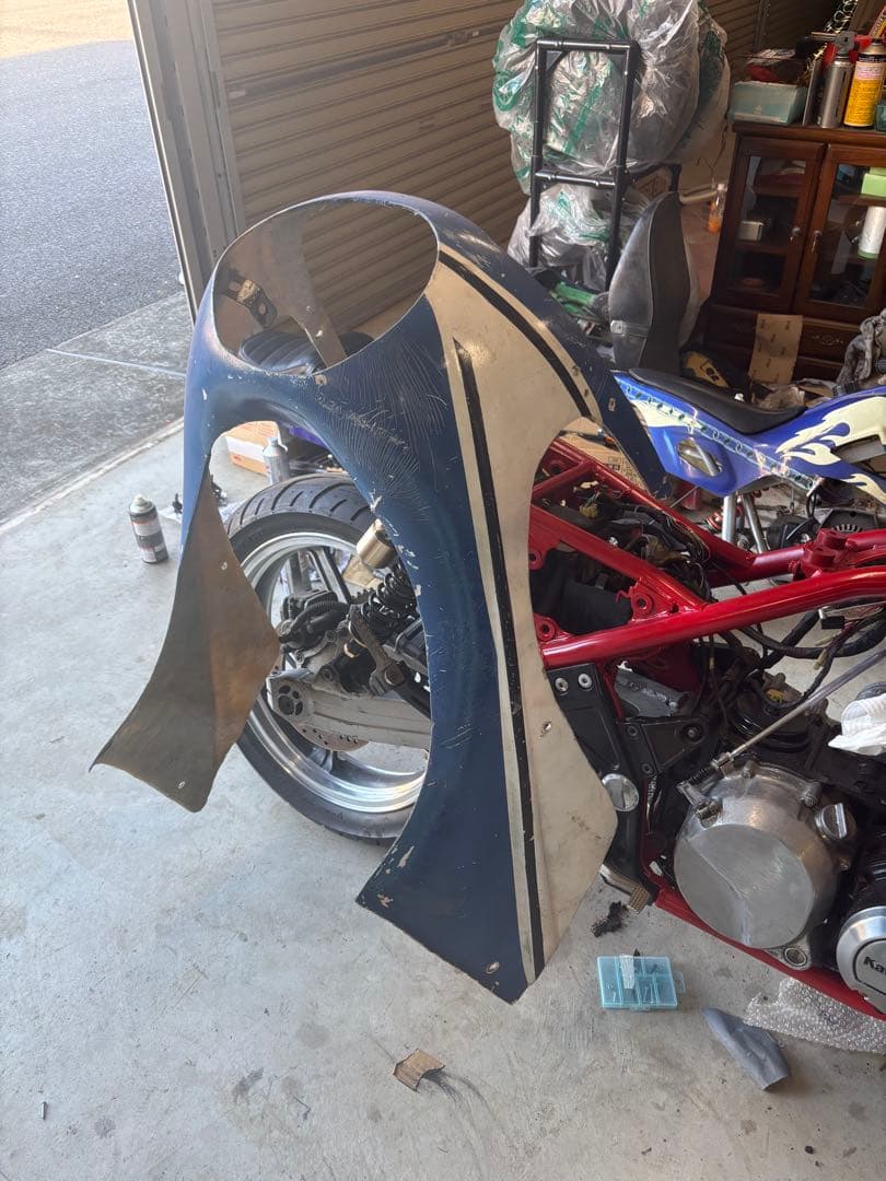 イノウエタイプ？ ロケットカウル 当時物