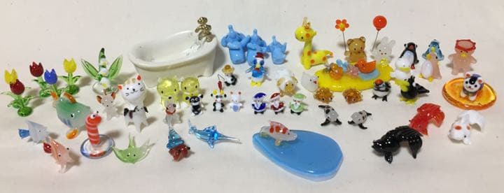 ガラス細工 ミニチュア　まとめ売り