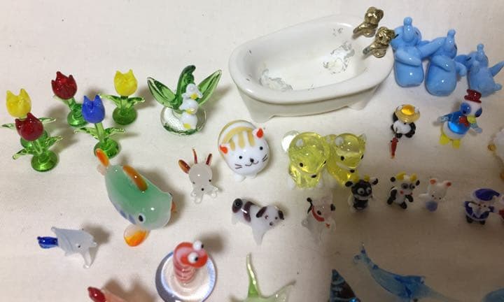 ガラス細工 ミニチュア　まとめ売り
