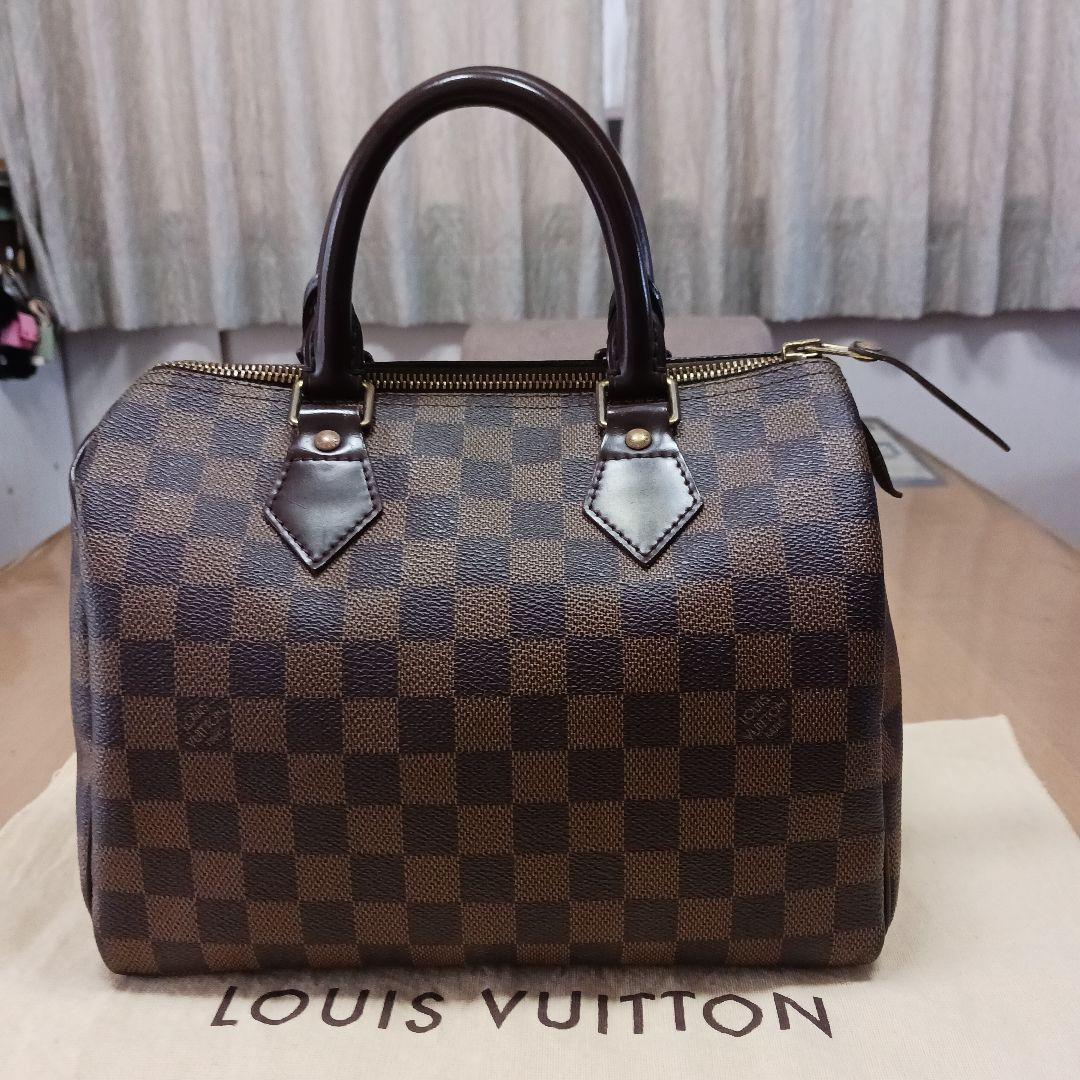 美品LOUIS VUITTON ダミエスピーディー25SP1008