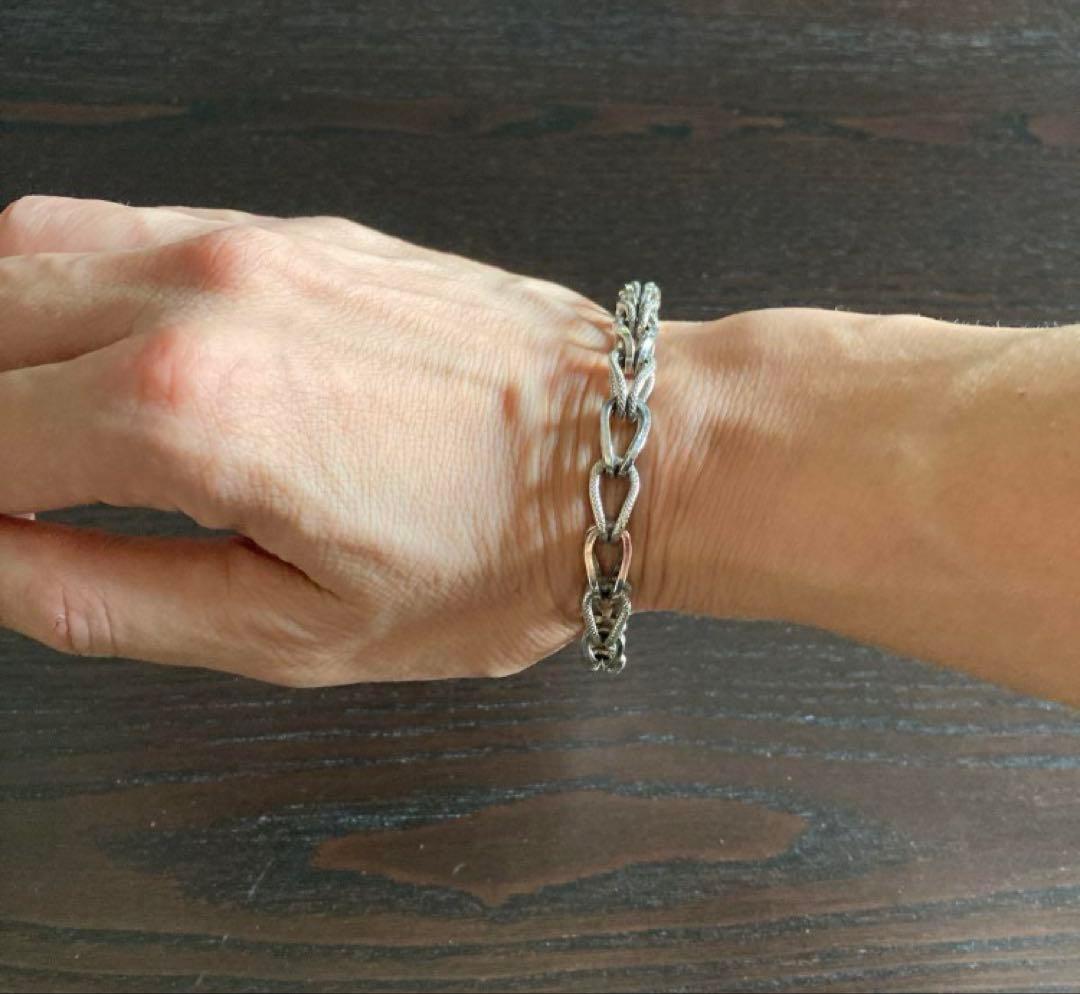 1960s french vintage シルバーブレスレット ヨーロッパ