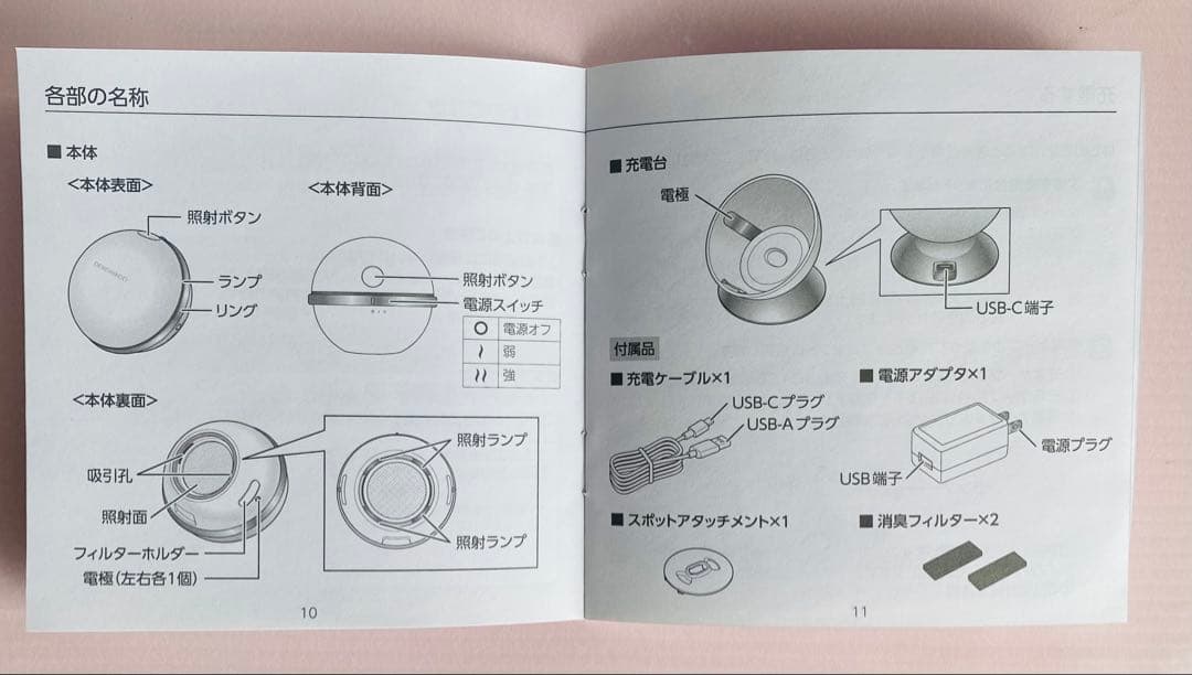 プラズマエアシャワーUn