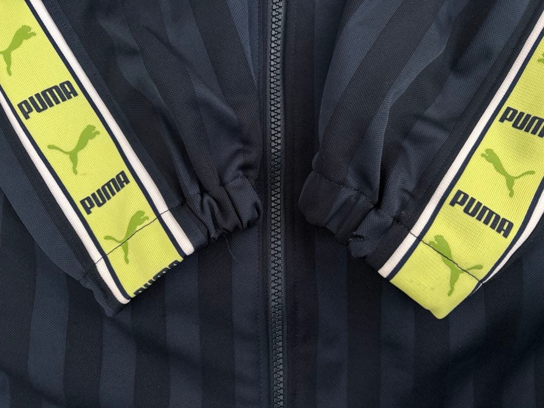 廃盤 Puma ジャージ3点セット(上下+ハーフパンツ) ライムグリーン