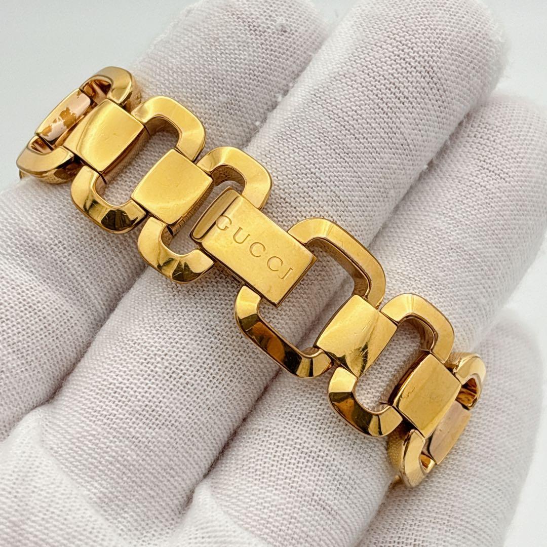 【希少・電池新品】GUCCI 125.5 Gコレクション 3Pダイヤ 腕時計