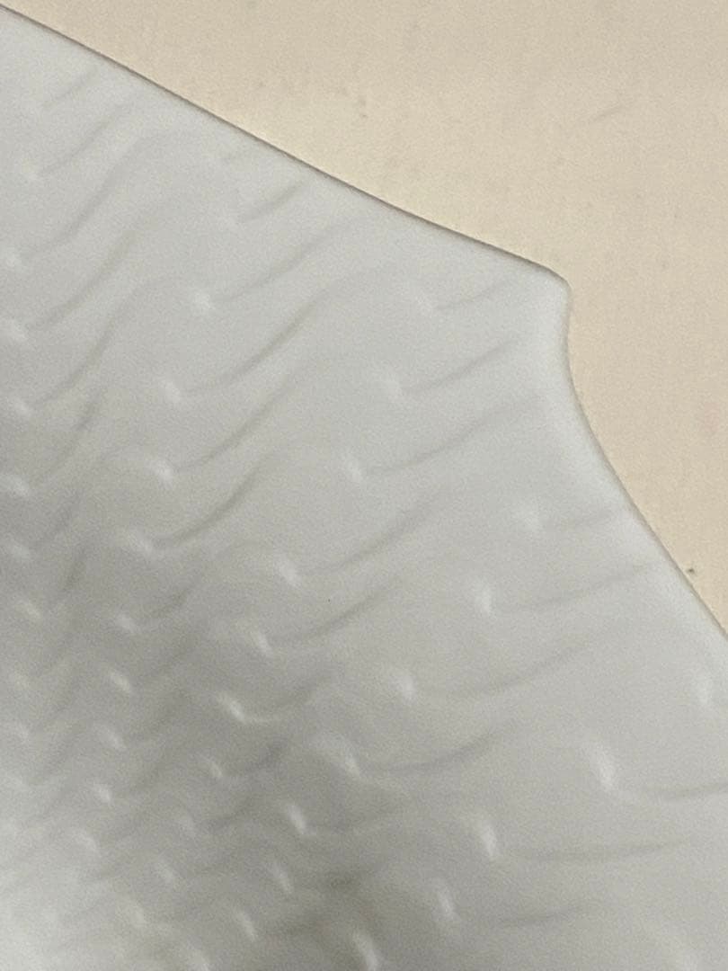 マイセン 波の戯れホワイト ボウル 細長　28cm×18cm Meissen