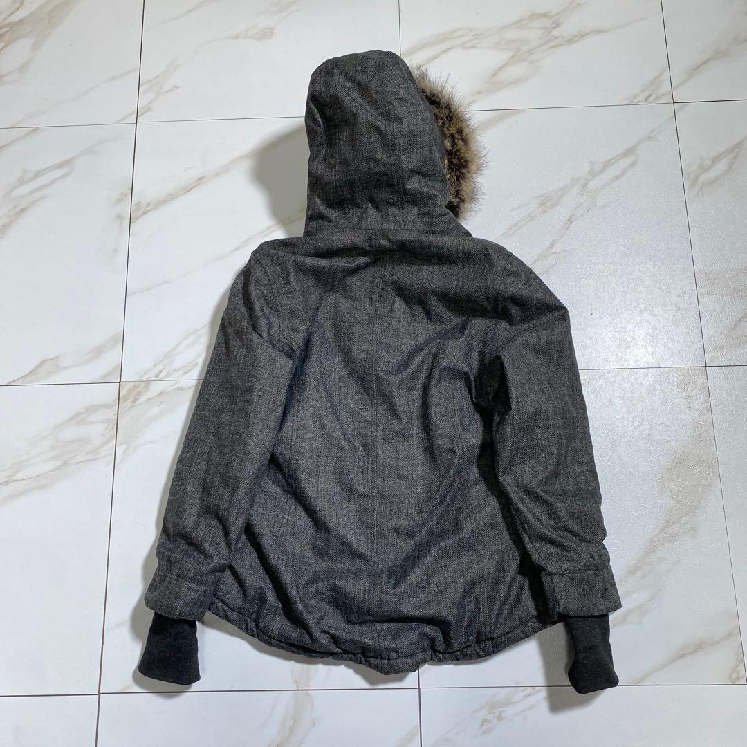 希少♡ウールリッチ ファー ビターチルウールロフトジャケット 中綿 ヘリンボーン